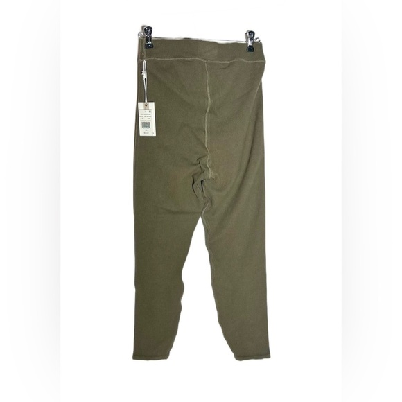 NWT Good American Ribbed High-Waisted Stretchy Leggings in Sea Turtle, 2XL/3XL - Picture 4 of 10